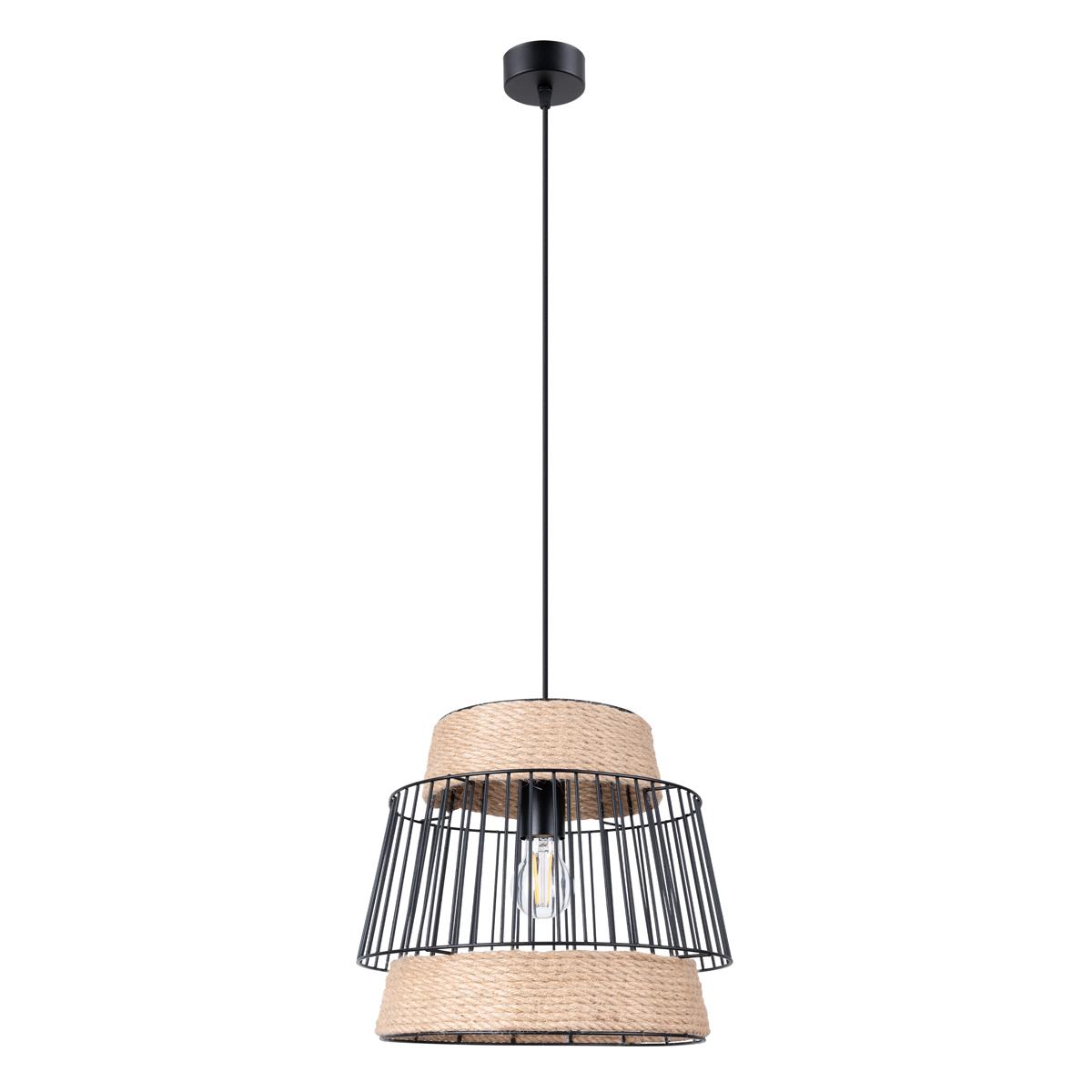 Lampa wisząca BRILO 137x35x35cm nowoczesna E27 do salonu