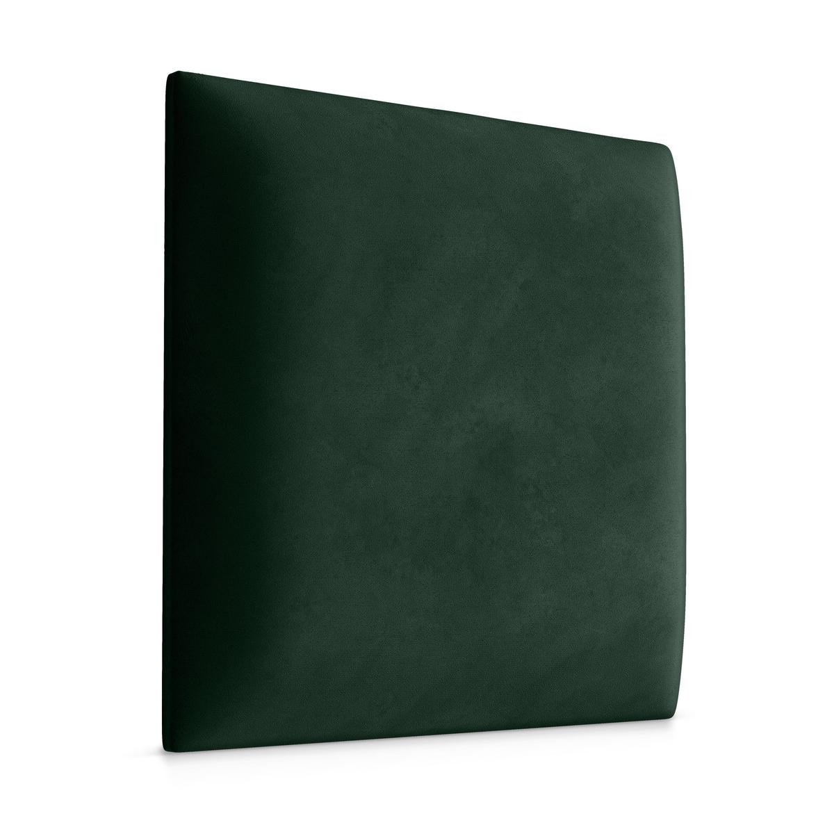 Panele tapicerowane 50x50 cm na ścianę kwadrat butelkowa zieleń