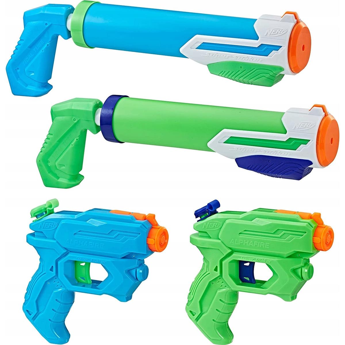 NERF SUPER SOAKER FLOODTASTIC NA WODĘ 4-PAK HASBRO nr. 2