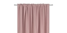 Zasłona SOFT CHIC pink 135x270 na taśmie pudrowy różowy - Miniaturka zdjęcia nr 1