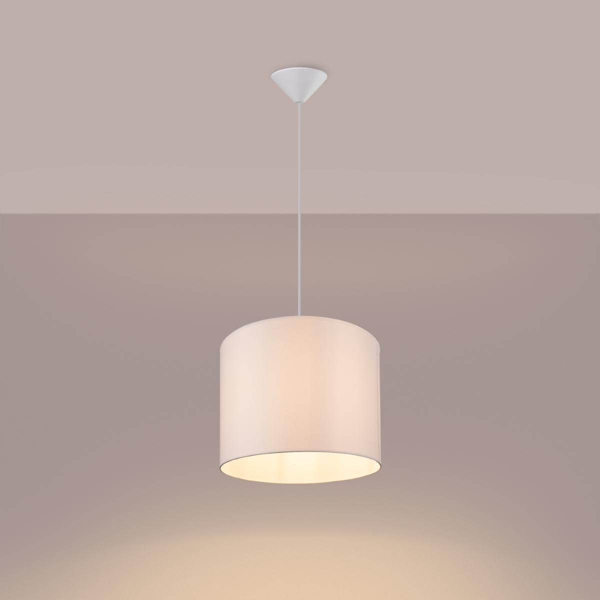 Lampa wisząca NOVA 30 biała 88x30x30cm nowoczesna E27 do salonu nr. 3