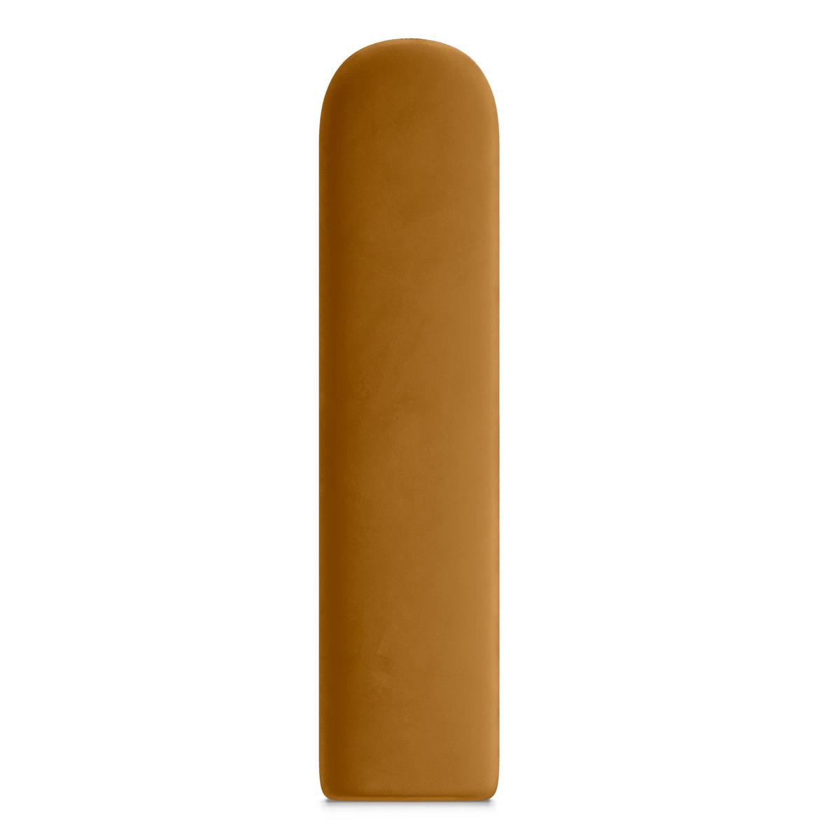 Panele tapicerowane 20x80 cm na ścianę płotek żółty nr. 3