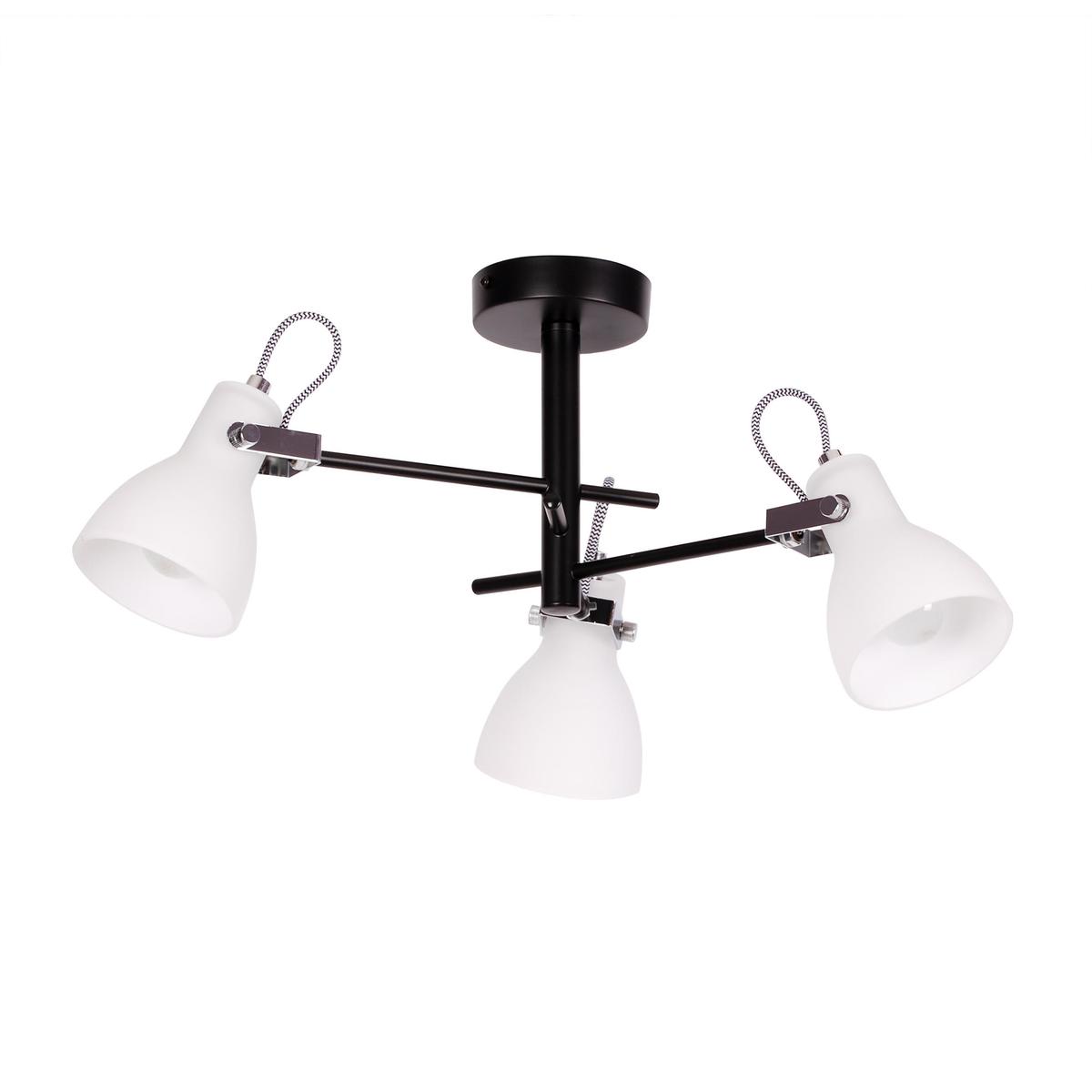 Lampa sufitowa K-8110 KANTI 50x26x50 cm do salonu lub pokoju biały/czarny nr. 5