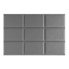 Panele tapicerowane 60x40 na ścianę wezgłowie szary - Miniaturka zdjęcia nr 4