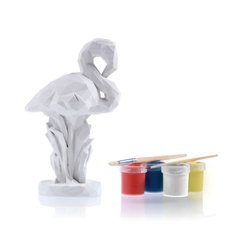 Kolorowanka 3D Flamingo Low-Poly - Miniaturka zdjęcia nr 6