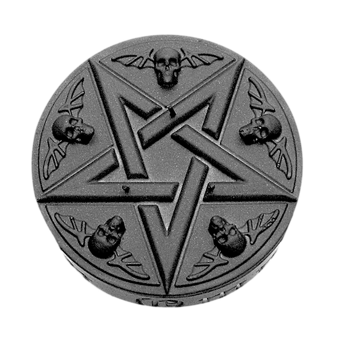 Świeca Pentagram Black Metallic