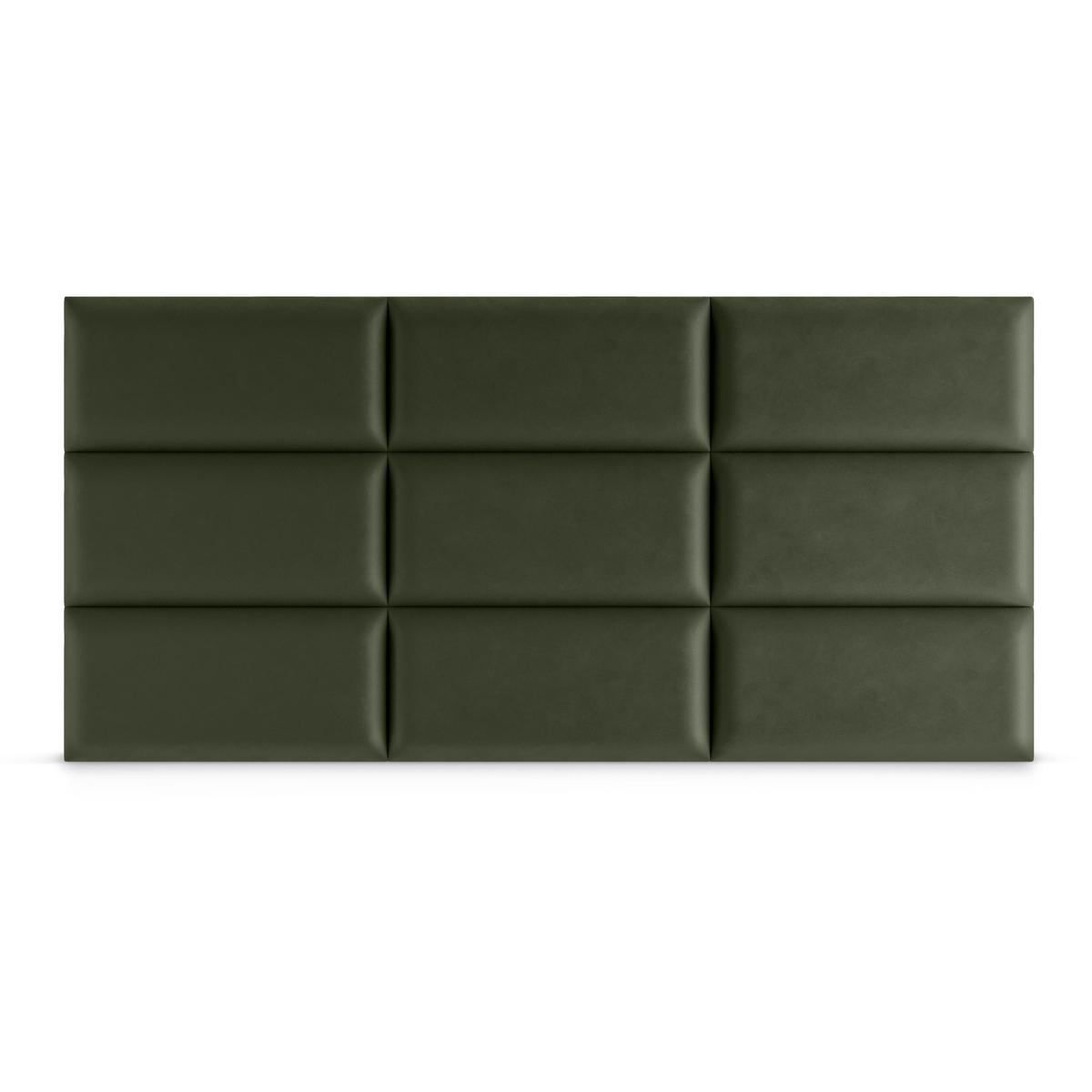 Panele tapicerowane 70x30 cm na ścianę prostokąt khaki nr. 4
