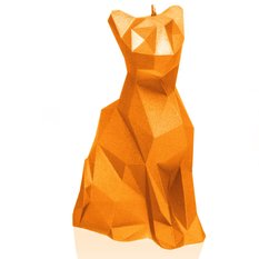 Świeca Cat Low-Poly Orange