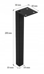 Szafka łazienkowa FLOW 80 cm z umywalką z nogami metalowymi kaszmir - Miniaturka zdjęcia nr 11