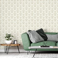 Tapeta Beżowe ORNAMENTY Dekoracja Ścienna Do Biura  - Miniaturka zdjęcia nr 6