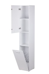 Szafka słupek łazienkowy Luba IA 174×30×30 cm biały mat - Miniaturka zdjęcia nr 2