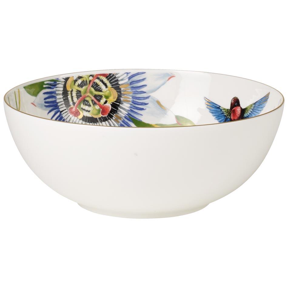 Miska na sałatę 23 cm 1,5 L Amazonia Anmut Villeroy & Boch biała do jadalni