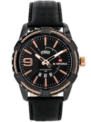 ZEGAREK MĘSKI NAVIFORCE - NF9117L (zn069c) - black/rose + box