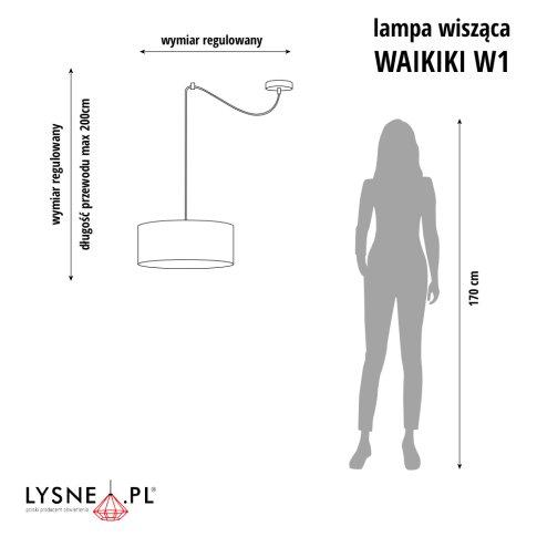 Żyrandol pająk pojedyńczy WAIKIKI W1 nr. 2