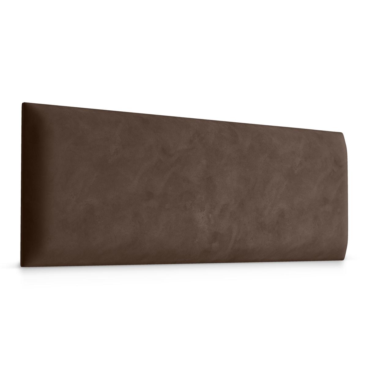 Panele tapicerowane 90x30 cm na ścianę prostokąt brązowy