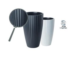 Doniczka okrągła Mika Slim 30cm Donica + wkład dystansowy - Miniaturka zdjęcia nr 3