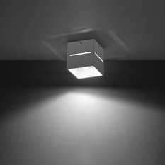 Plafon LOBO biały 10x10x10cm nowoczesna lampa G9 do salonu - Miniaturka zdjęcia nr 3