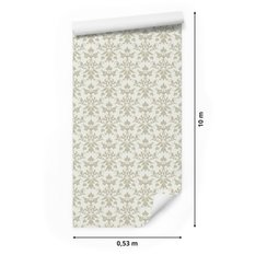 Tapeta Beżowe ORNAMENTY Dekoracja Ścienna Do Biura  - Miniaturka zdjęcia nr 2