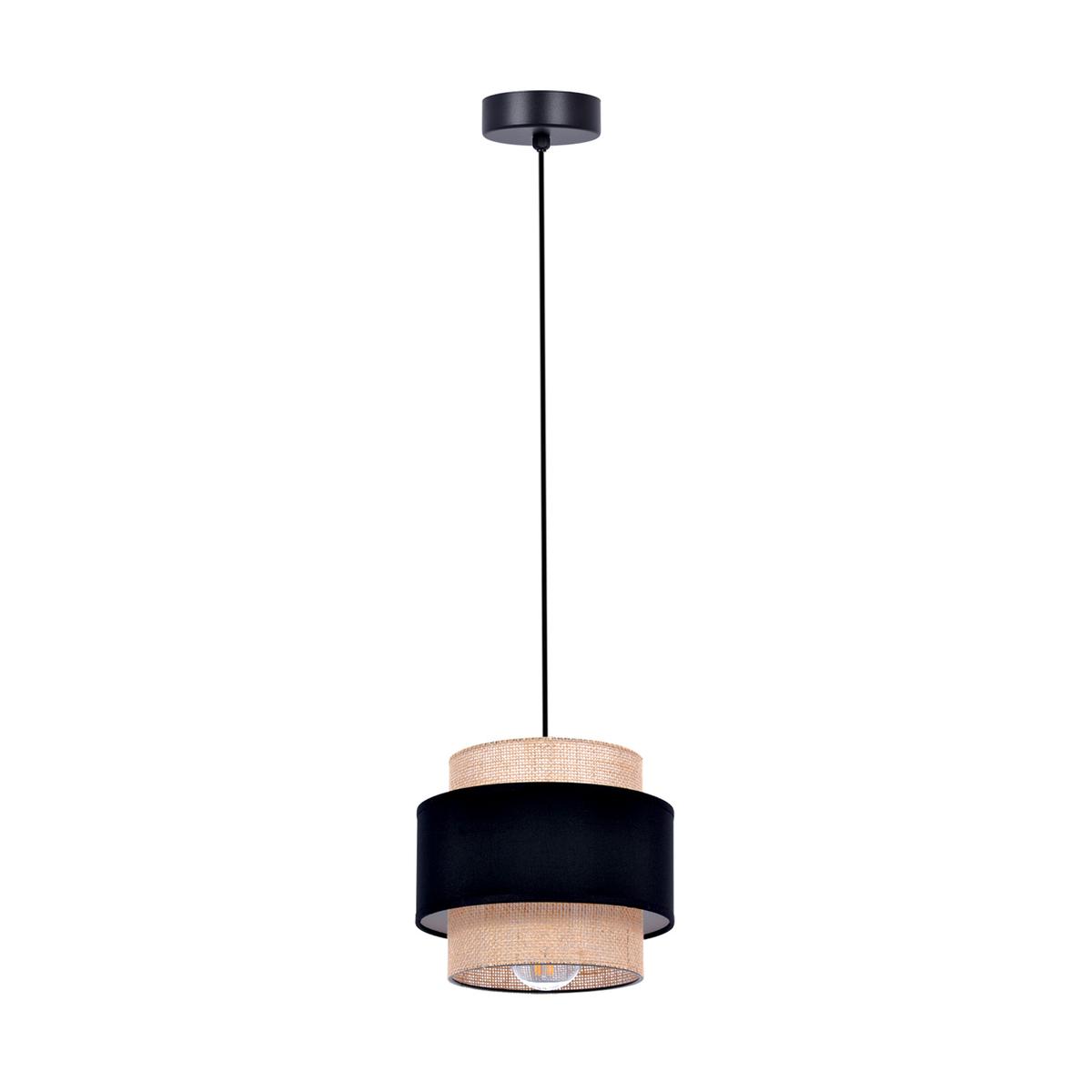 Lampa wisząca K-5230 GATO 20x100x20 cm do salonu lub pokoju czarny/beżowy