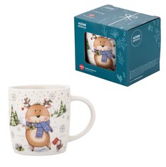 Kubek 400 ml porcelanowy świąteczny w pudełku do jadalni - Miniaturka zdjęcia nr 1