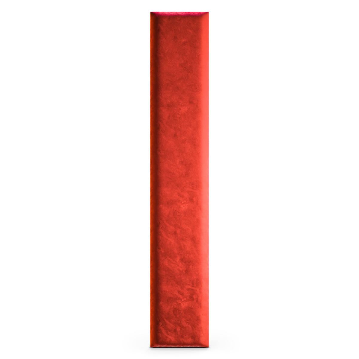 Panele tapicerowane 100x20 cm na ścianę magic velvet czerwony nr. 4