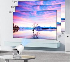 PROJEKTOR RZUTNIK FREESTYLE HY300 4K LED SMART TV PRZENOŚNY ANDROID WIFI - Miniaturka zdjęcia nr 5