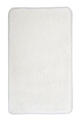 Kleine Wolke Relax Dywanik łazienkowy polarny biały 85x150 cm wysokie runo