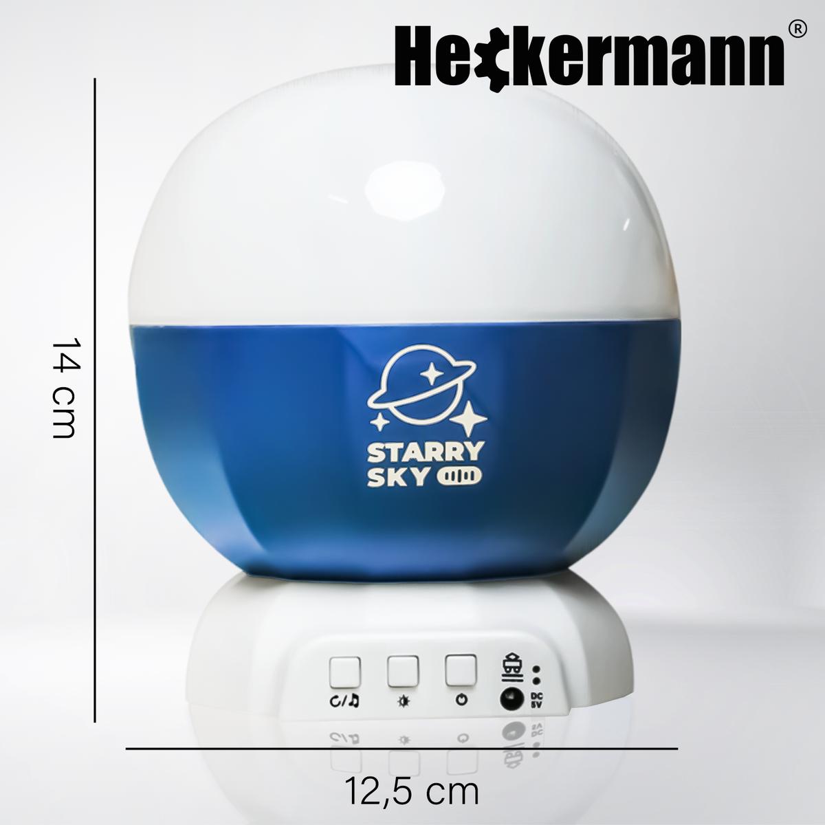 Projektor gwiazd LED Heckermann niebieski nr. 8