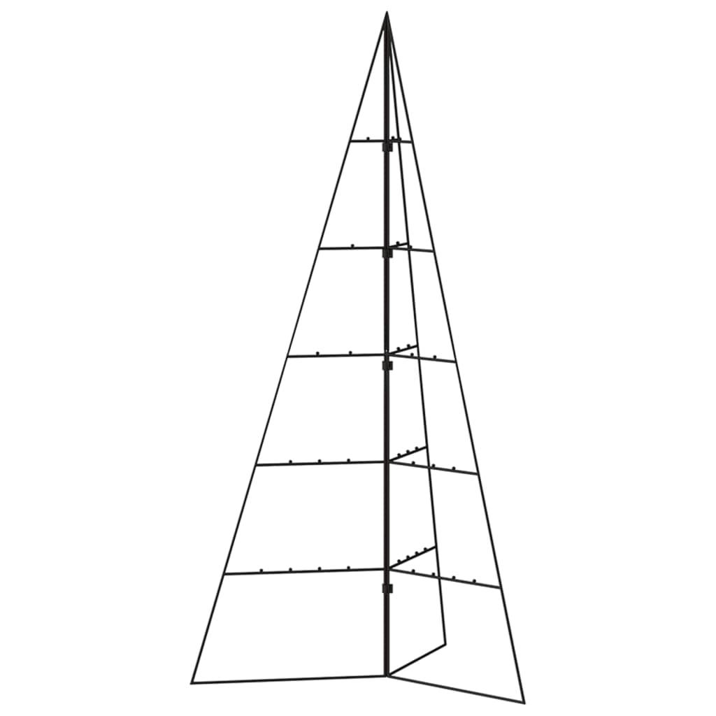  Metalowa choinka świąteczna, do ozdobienia, czarna, 100 cm nr. 1