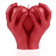 Świeca Hand LOVE Edition Red - Miniaturka zdjęcia nr 5