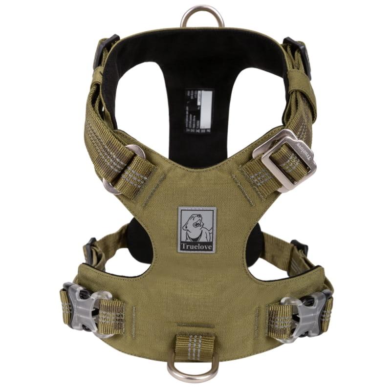 Szelki guard dla psa Truelove Adventure Dog zielony-khaki L nr. 4