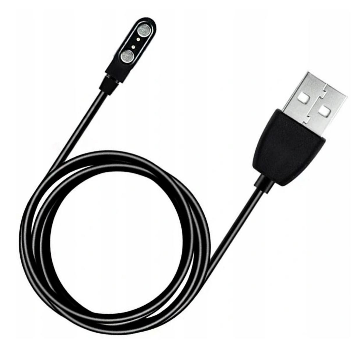 Ładowarka kabel 60 cm usb smartwach czarna nr. 3