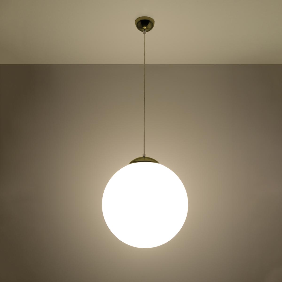 Lampa wisząca UGO 40 złota 130x40x40cm nowoczesna E27 do salonu nr. 3