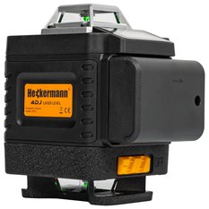 Zestaw Poziomica laserowa Heckermann 16 linii 4DJ LCD + tripod + okulary + tarcza + bateria - Miniaturka zdjęcia nr 3