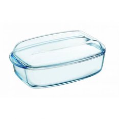 Naczynie żaroodporne Pyrex 19 cm przezroczyste szkło - Miniaturka zdjęcia nr 3