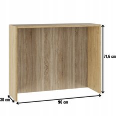 Korpus szafka kuchenna górna 90x72x30 cm pod ociekarkę z akcesoriami dąb kamienny - Miniaturka zdjęcia nr 2