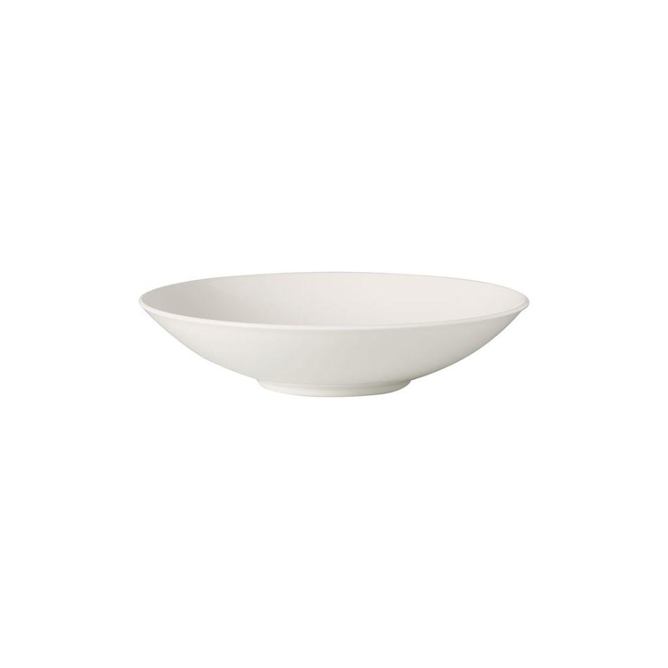 Talerz głęboki 22 cm MetroChic Blanc Villeroy & Boch biały do jadalni