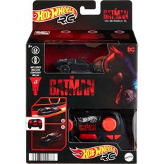 HOT WHEELS RC THE BATMAN MATTEL POJAZD ZDALNIE STEROWANY BATMOBIL 1:64 - Miniaturka zdjęcia nr 1