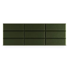  Panele tapicerowane  90x30 cm na ścianę magic velvet khaki - Miniaturka zdjęcia nr 4