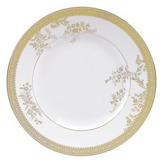 Talerz 20 cm Vera Wang Lace Gold Wedgwood kolorowy do jadalni - Miniaturka zdjęcia nr 1