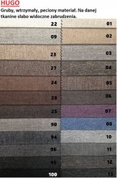 Szezlong BOSS 76x175x83 cm leżanka szary do salonu - Miniaturka zdjęcia nr 7