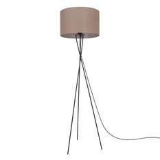 Lampa podłogowa K-4379 SEVANA 50x175x50 cm do salonu lub pokoju czarny/beżowy