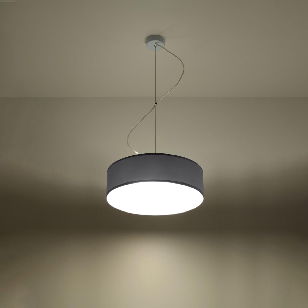 Lampa wisząca ARENA 35 szara 111x35x35cm nowoczesna E27 do salonu nr. 3