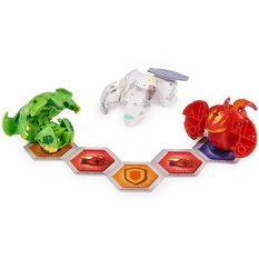 BAKUGAN EVOLUTIONS ZESTAW STARTOWY 3-PAK ULTRA GILLATOR WRATH WARRIOR WHALE - Miniaturka zdjęcia nr 5