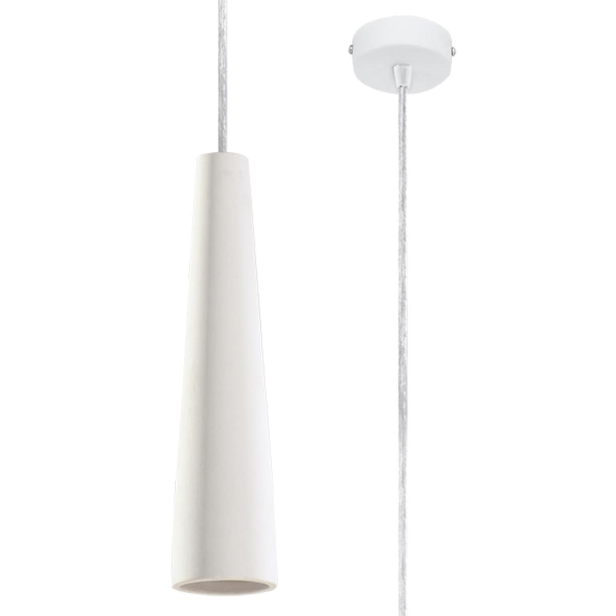 Lampa wisząca ceramiczna ELECTRA 132x8x8cm nowoczesna G10 do salonu nr. 1