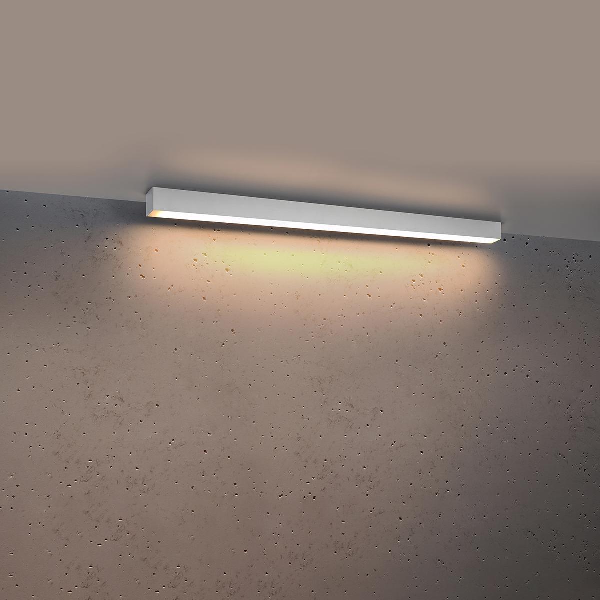 Plafon PINNE 90 biały 3000K 6x6x90cm nowoczesna lampa LED do salonu nr. 3