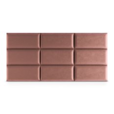 Panele tapicerowane 50x30 na ścianę magic velvet brudny róż - Miniaturka zdjęcia nr 4