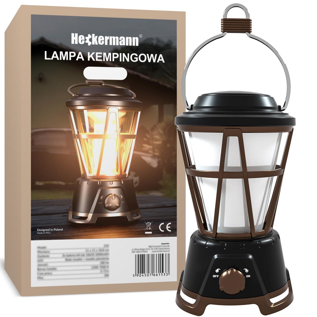 Lampa kempingowa LED Heckerman HC-210 do ogrodu nr. 9