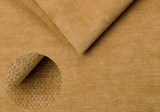 Kanapa z funkcją spania ITALY 253x110x71 cm FLOW trzyosobowa sofa rozkładana musztardowy - Miniaturka zdjęcia nr 5