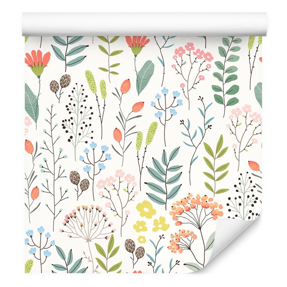 Tapeta, Kwiaty, Natura, dekoracja do Salonu